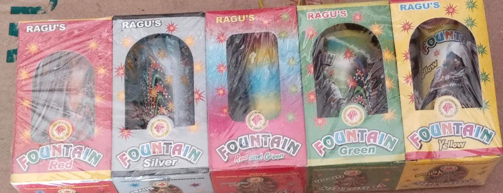 Krish Crackers Fountain  (5pcs)Dazzling colour